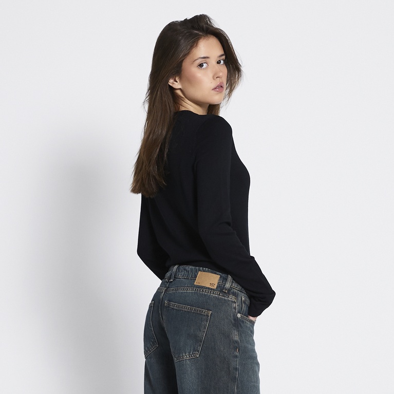 Fine-knit cardigan "Stine"